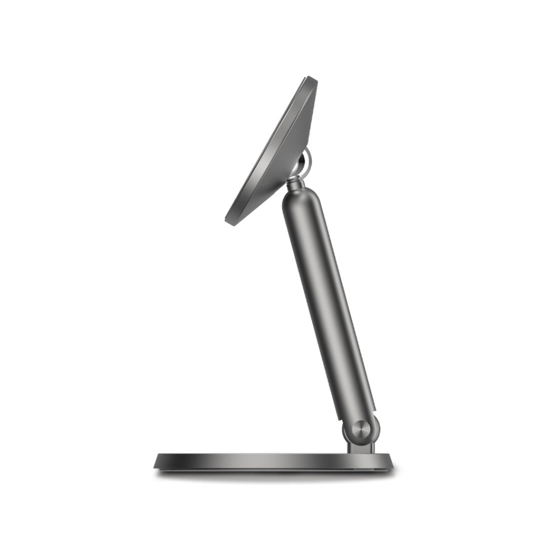Powerology Rotatable Desktop Magsafe Phone Stand with 17*N5 Magnets, Dark Gray