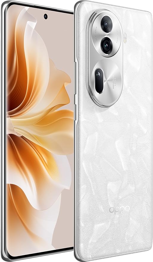 Oppo Reno 11 Pro 5G 6.7" 120Hz AMOLED Display, 12GB RAM, 512GB Storage, Pearl White