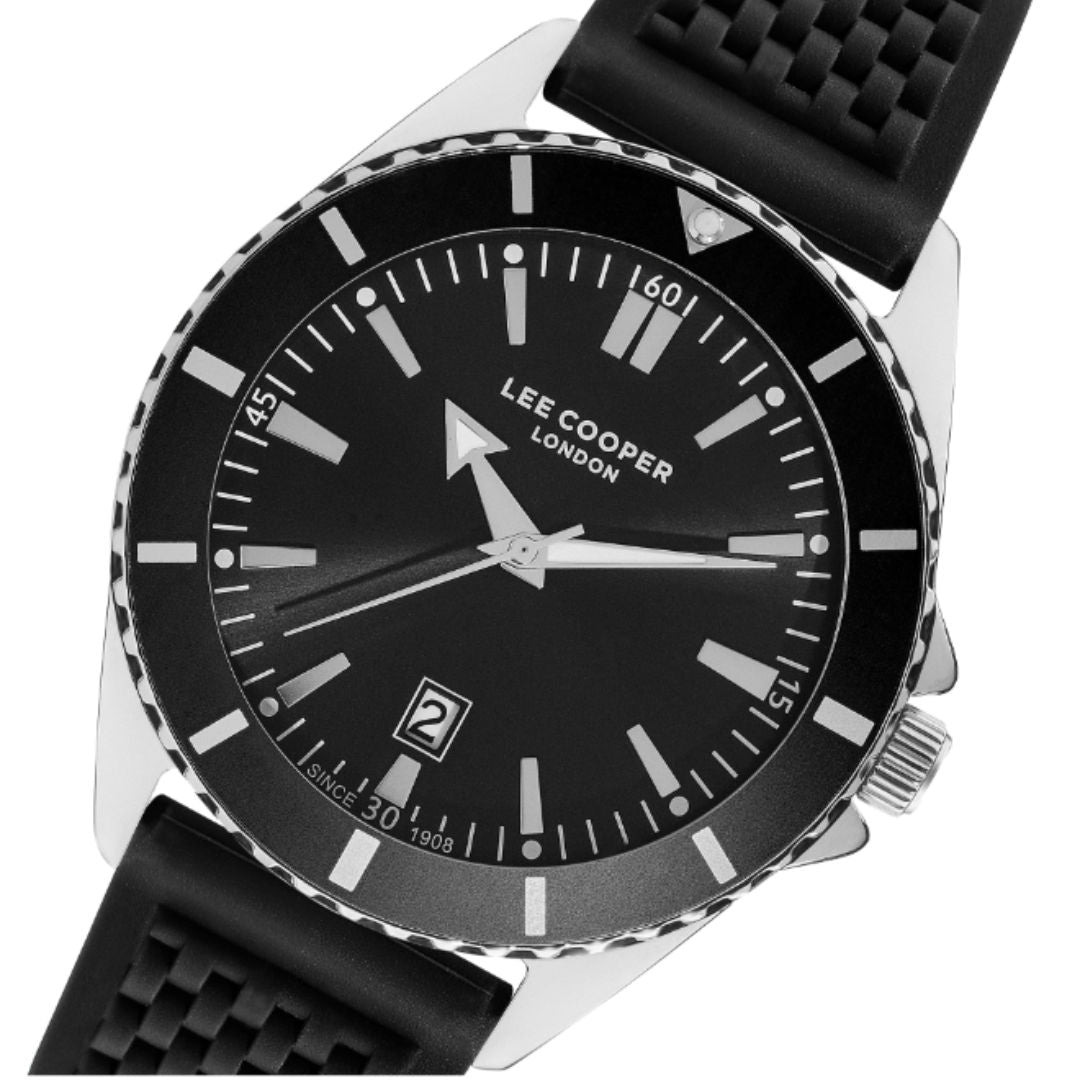 Lee Cooper Men's Analog Black Dial Watch, Lc07361.351