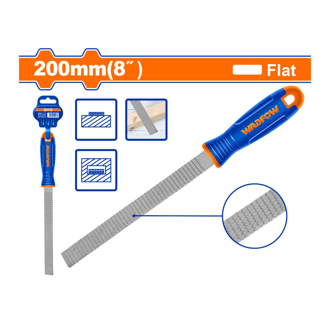 WADFOW Flat Wood File, 200mm