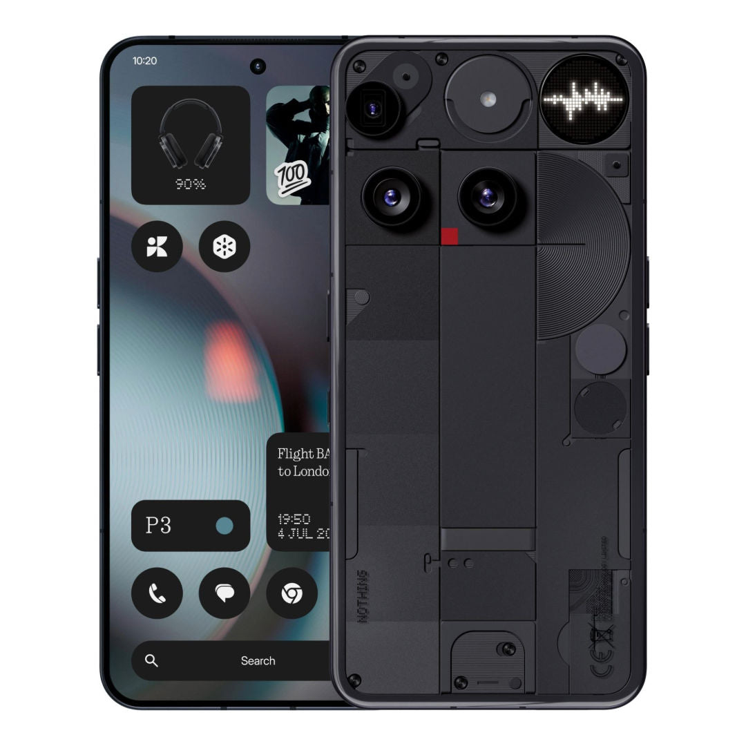 هاتف Nothing Phone 3 5G الذكي، شاشة AMOLED 120 هرتز