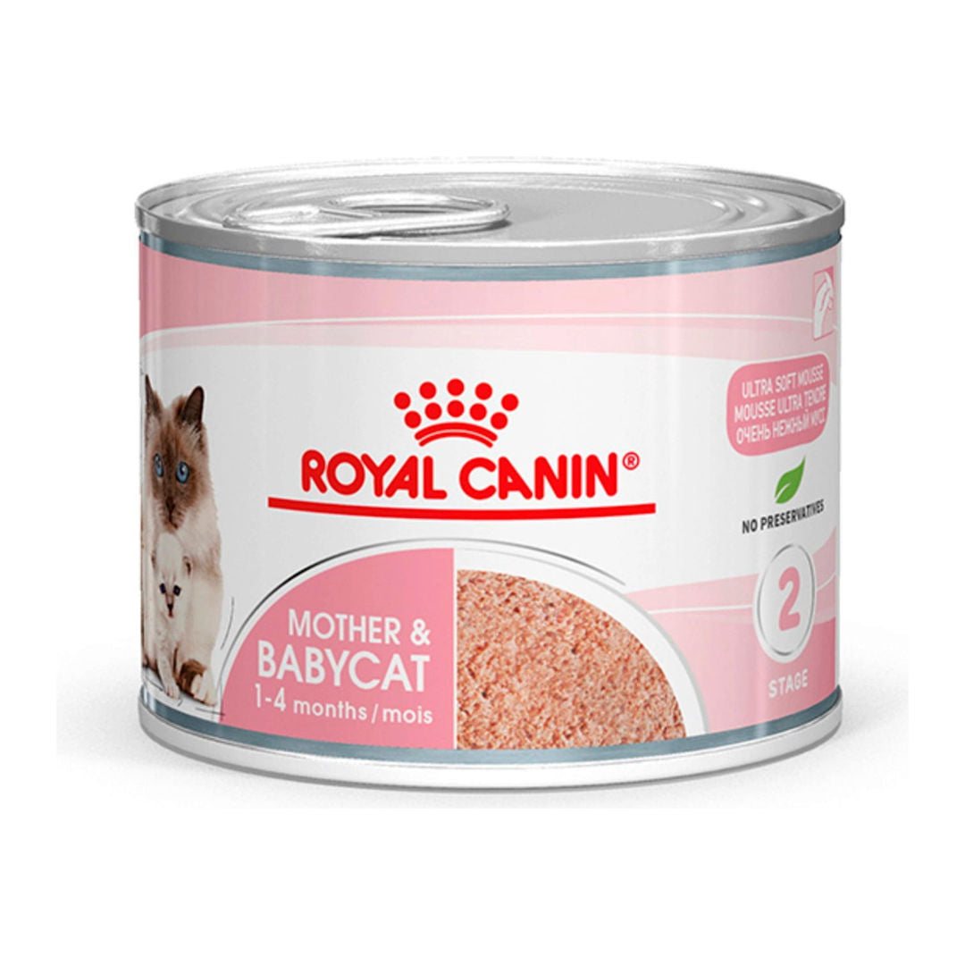 Royal Canin Feline Health Nutrition Ultra Soft Mousse Wet Cat Food Cans, 12x195gm