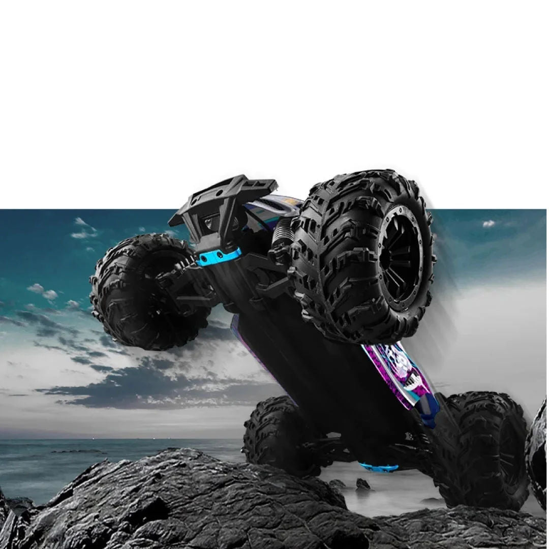 Conquer 4×4 4WD RC Car High-Speed Off-Road Remote Control Vehicle For Kids, 3+ Years, Red