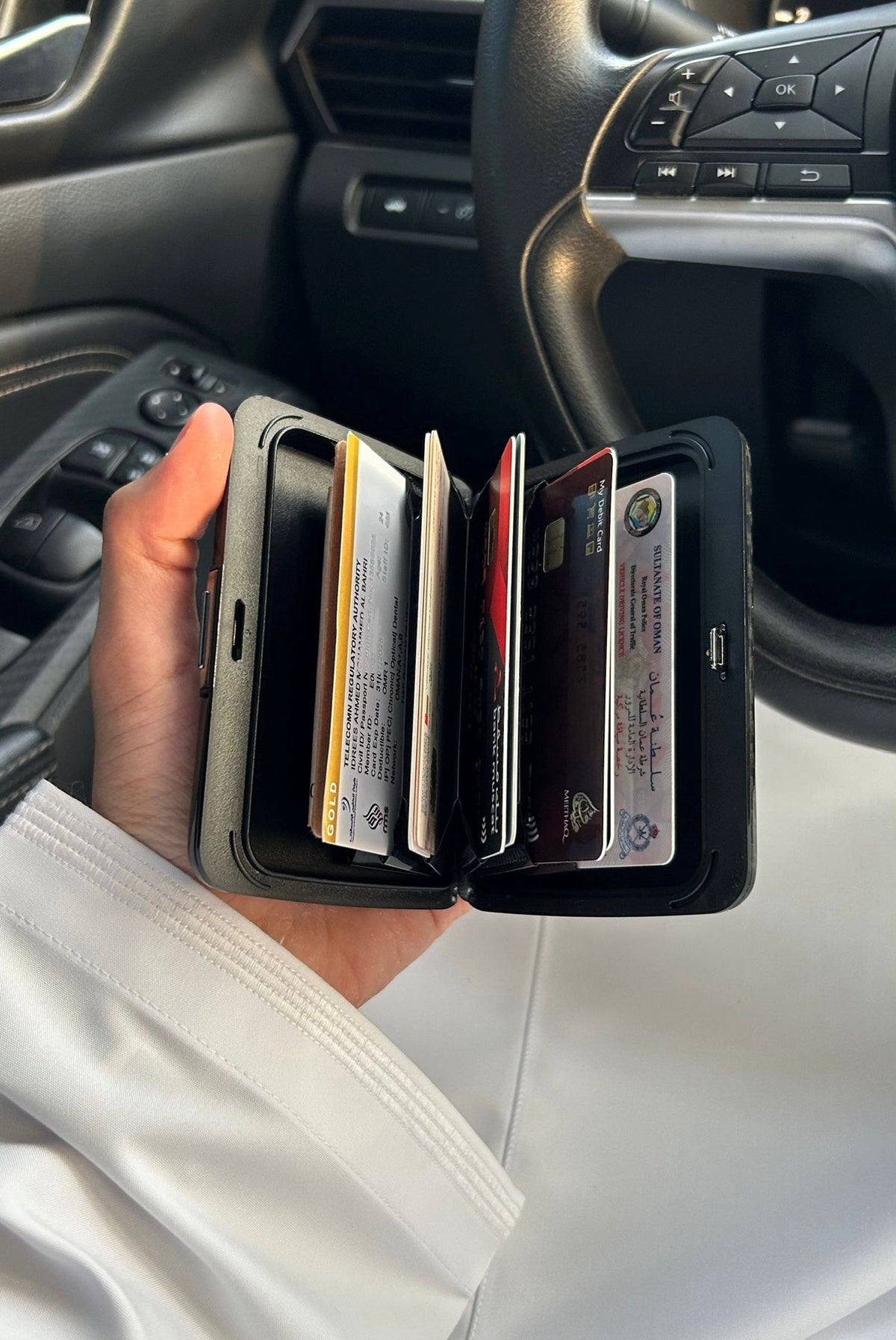 Ogon Oslo Aluminum Wallet Small Case Card Holder V2, Camo