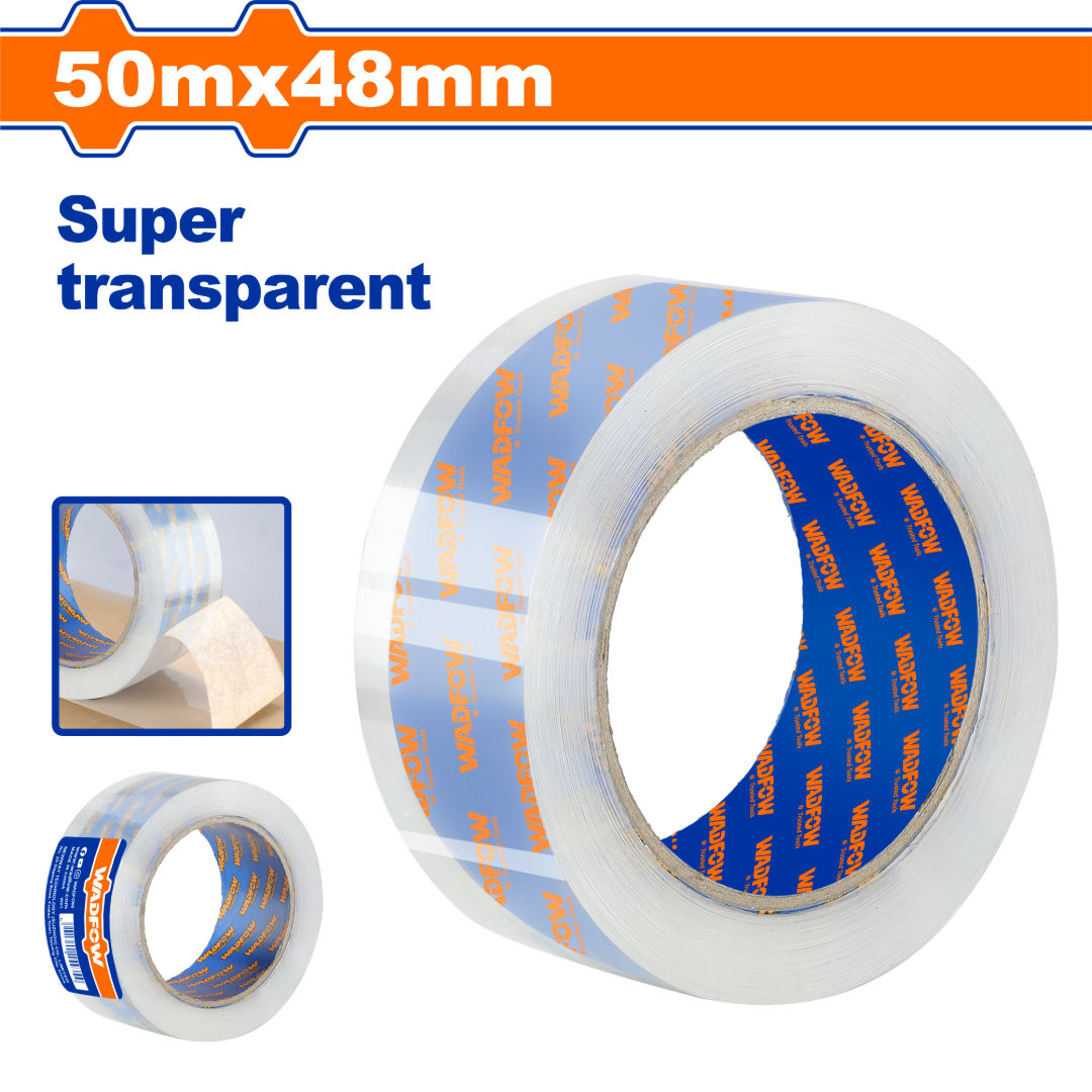 WADFOW Super Transparent Packing Tape, BOPP