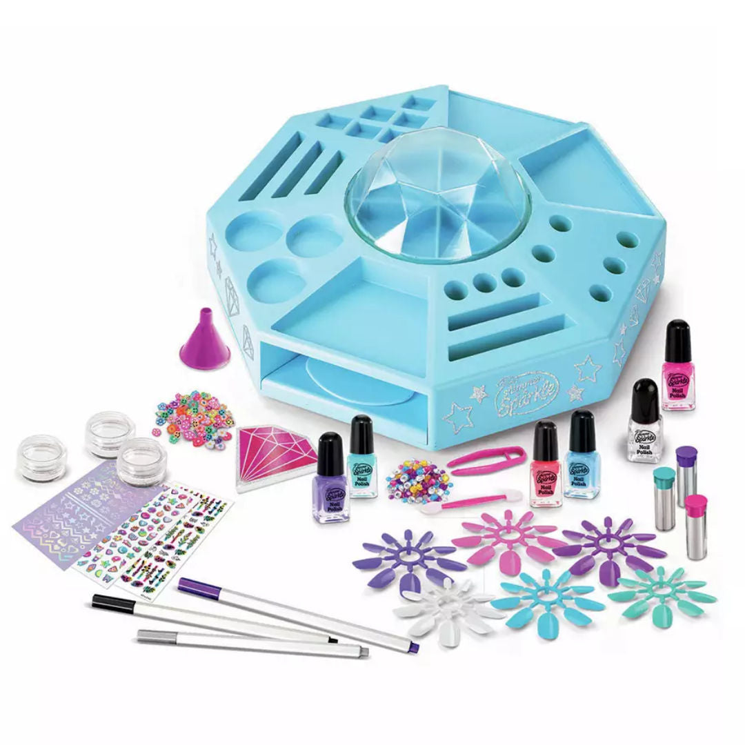 Cra-Z-Art Shimmer n Sparkle All-in-One Nail Art Studio Kit