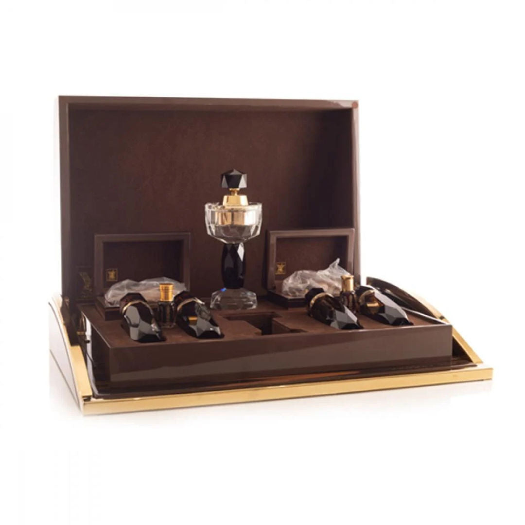 Arabian Oud Luxury Oud Bag - 2 x 60ml Perfumes with Oud Oils & Incense