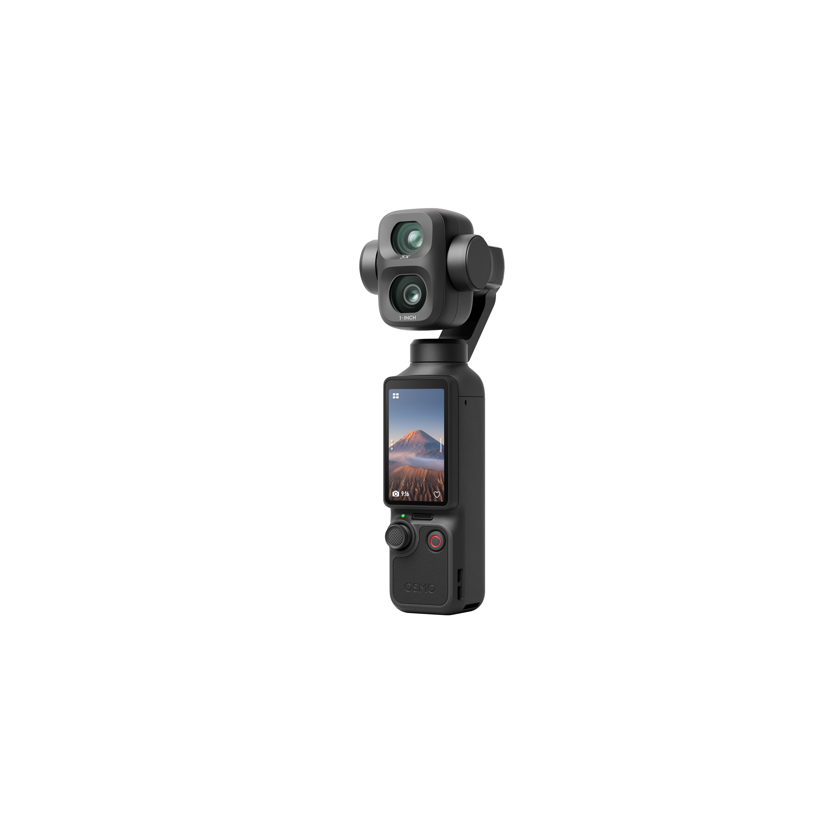 DJI Osmo Pocket 4P Vlog Combo Handheld Gimbal Camera, 1" CMOS, 4K/240fps, Dual Lens, 103GB Storage, Black