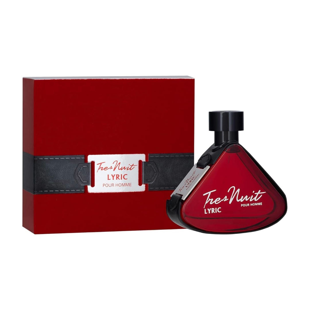 Armaf Tres Nuit Lyric Pour Homme Eau De Parfum Spray For Men, 100ml