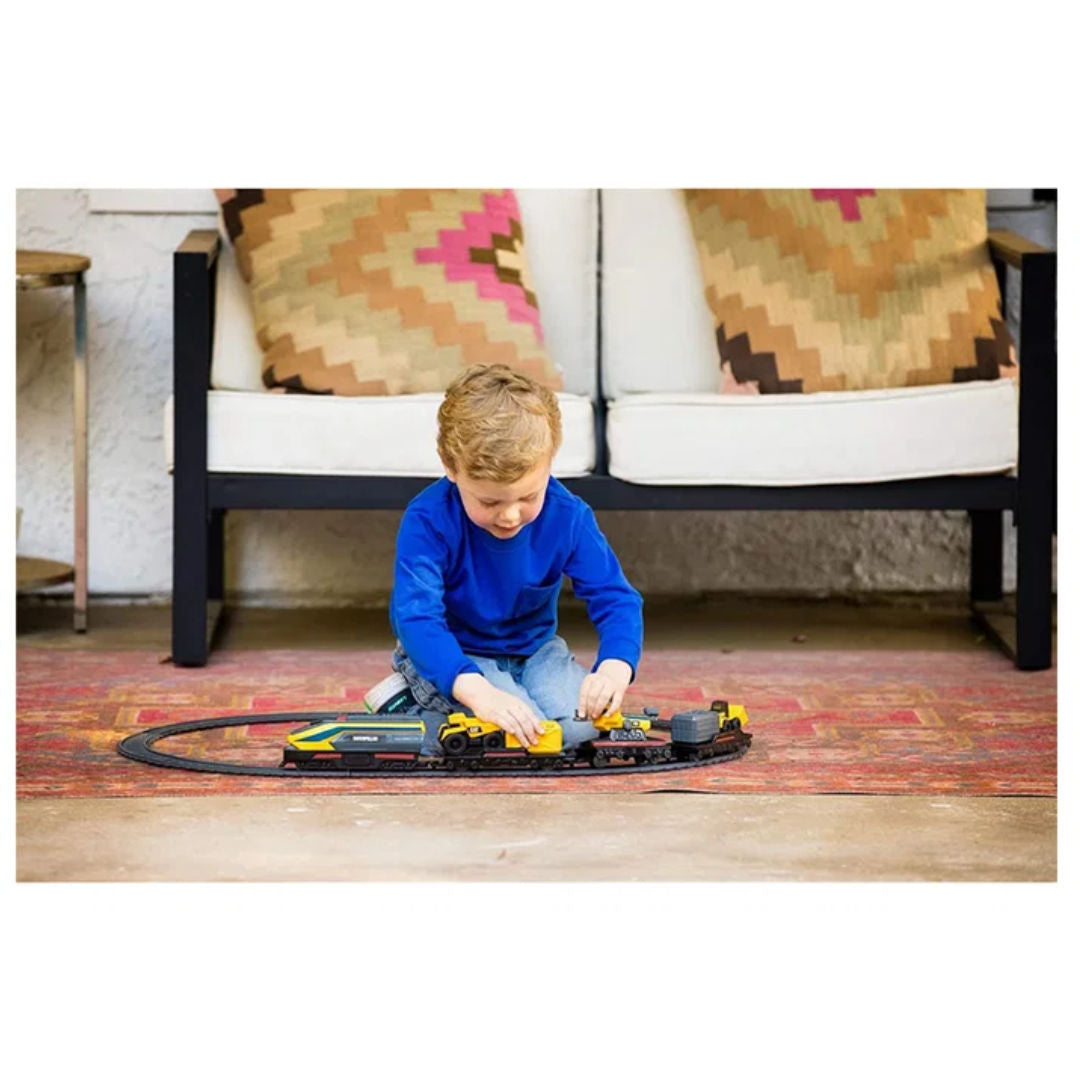 CAT Little Machines Power Tracks Train Set, 3+ years