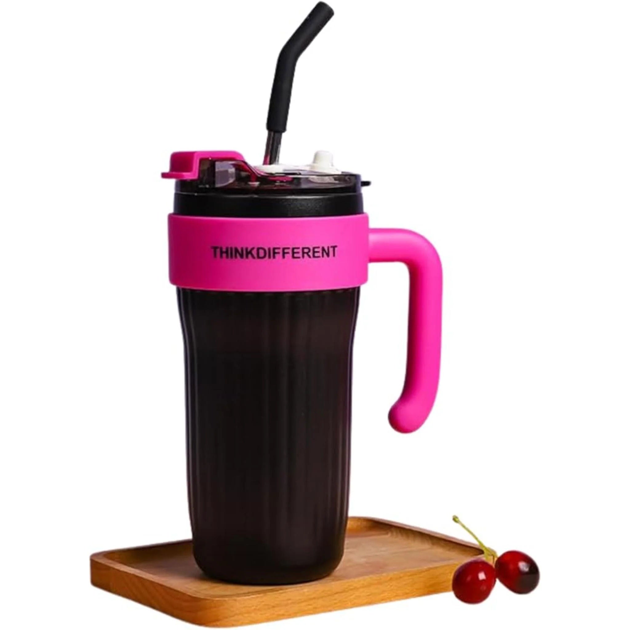 Twisoo Stainless Steel Water Cup,  Large Capacity, Insulated & Leakproof Tumbler, 860ml