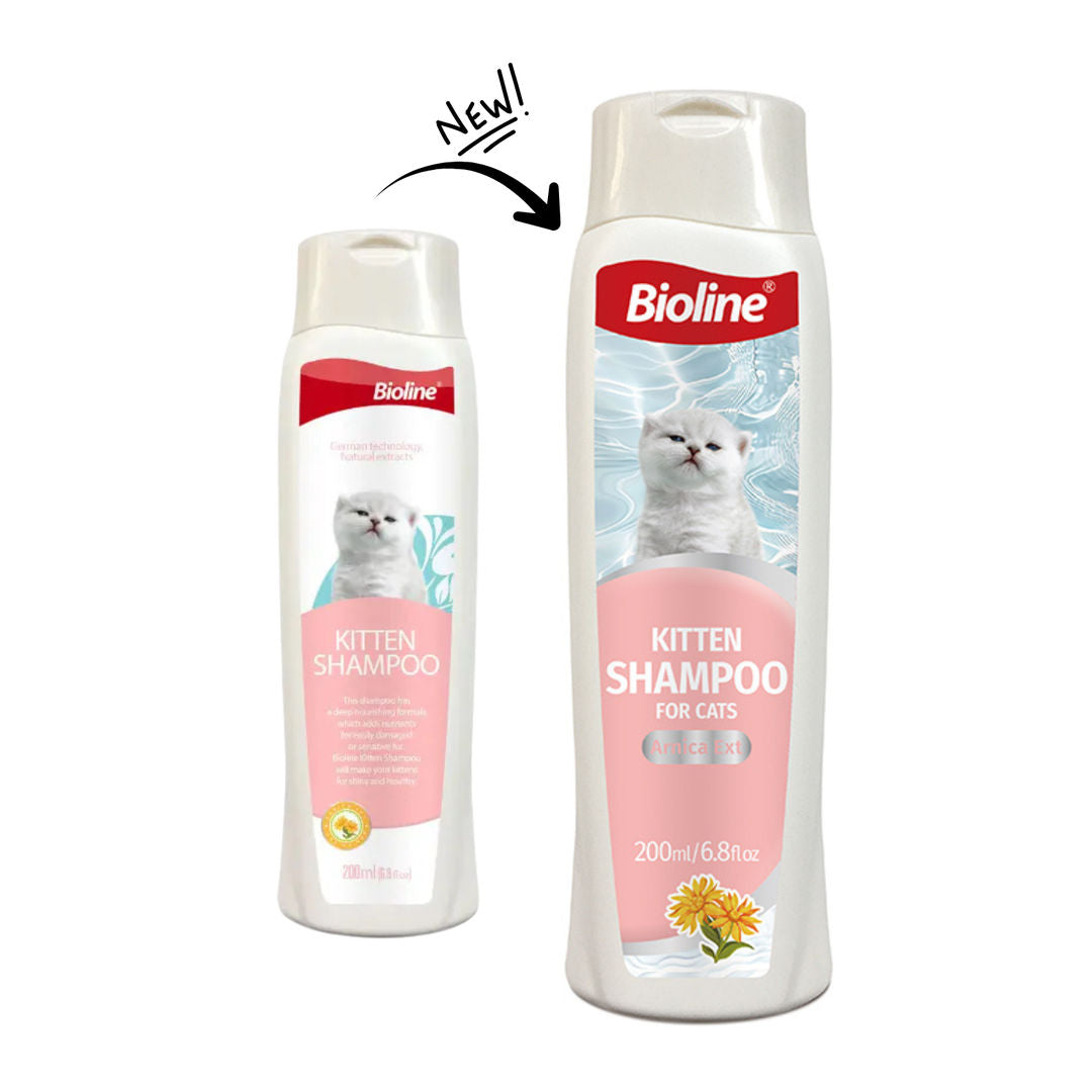 Bioline Kitten Shampoo For Sensitive Fur, 200ml