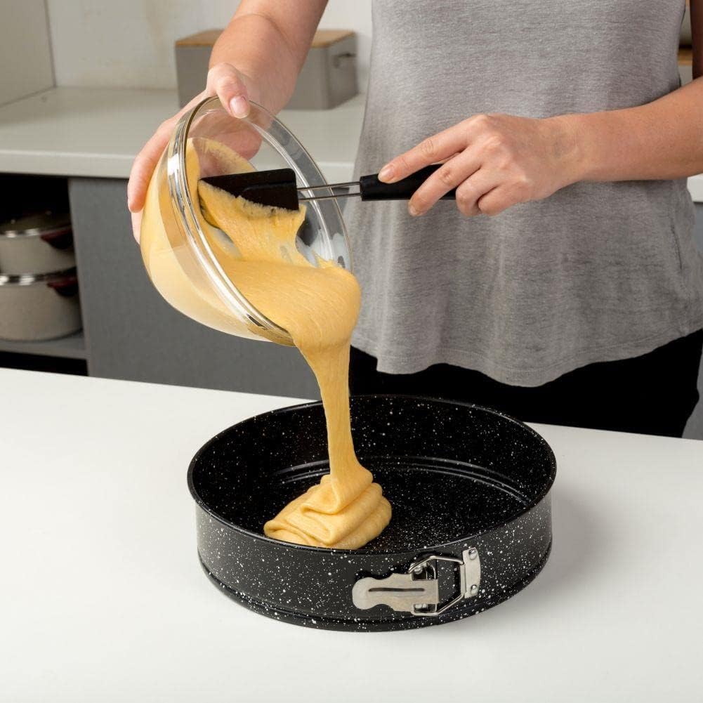 NAVA Springform Cake Pan Nature, Nonstick Stone Coated Bakeware, 28cm