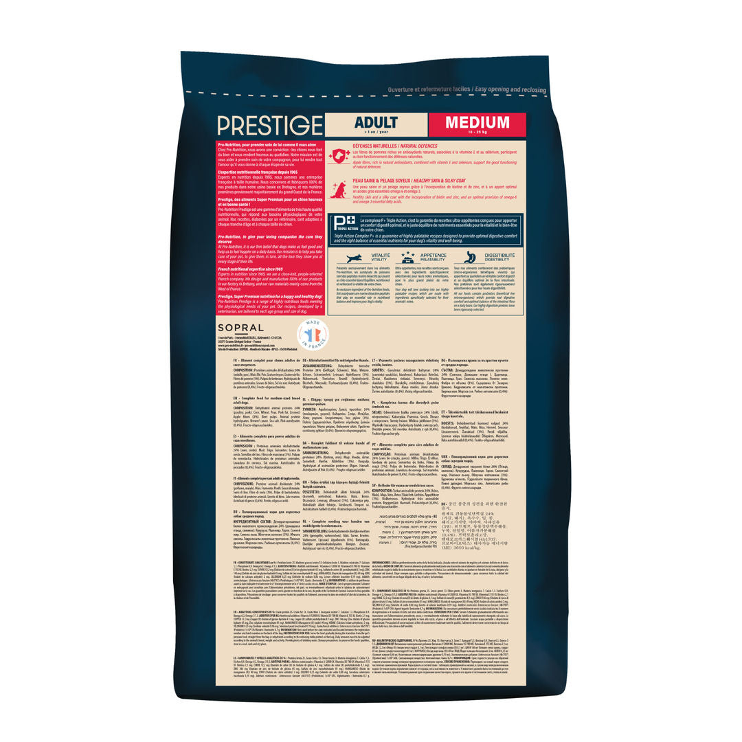 Pro Nutrition Prestige Dog Adult Medium
