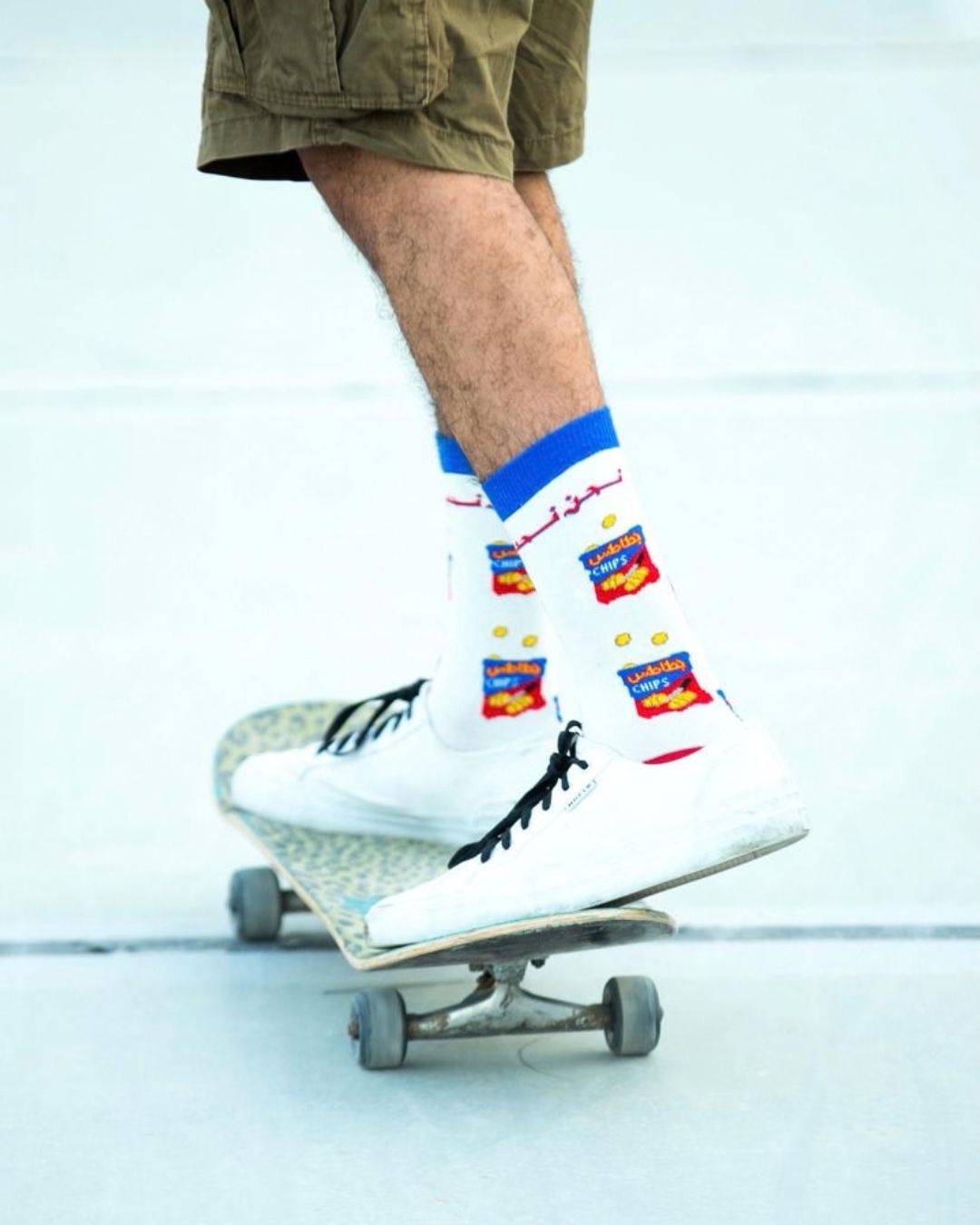 Chips Oman Long Free Size Socks, Walk & Roll Exclusive