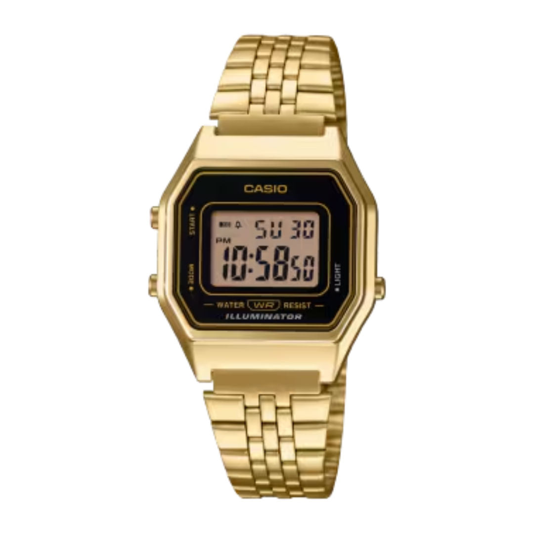 Casio Unisex Digital Grey Dial Watch, LA680WGA Series