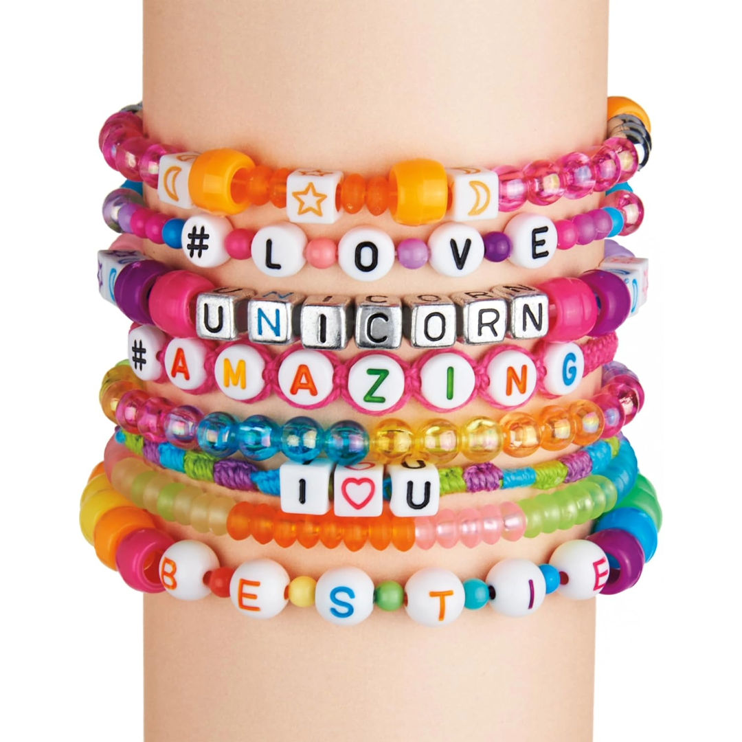 Cra-Z-Art Shimmer n Sparkle ABC Fashion Bead Bracelet Kit