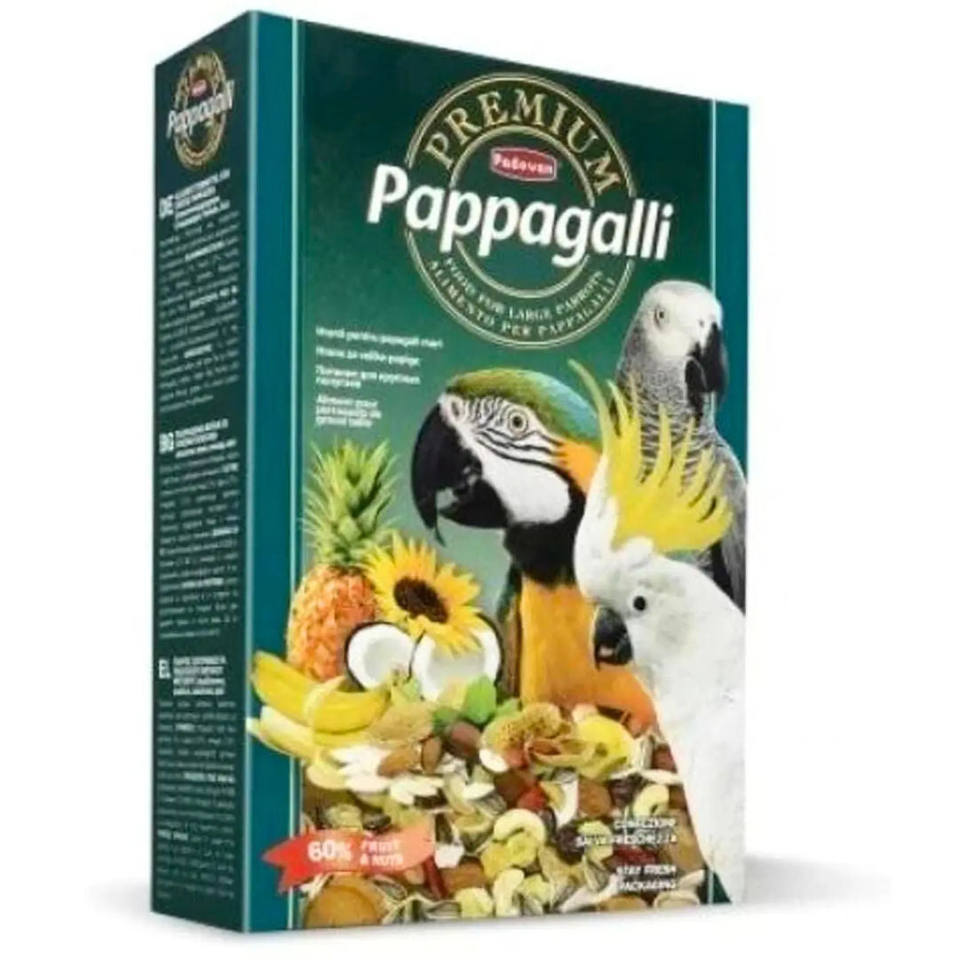 Padovan Premium Pappagalli Complete Feed for Large Parrots, 500g