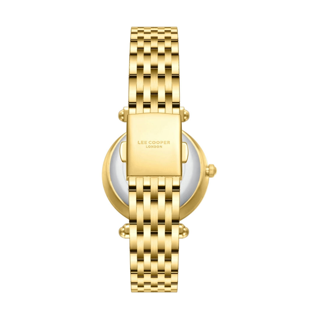 Lee Cooper Women's Analog Metal Strap Watch, LC08290 Series