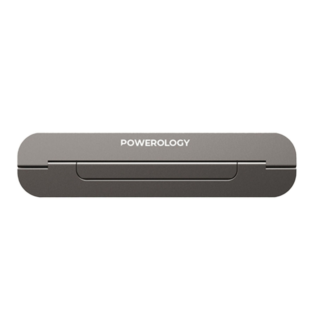 Powerology Ultra-Thin Laptop Stand, Gray