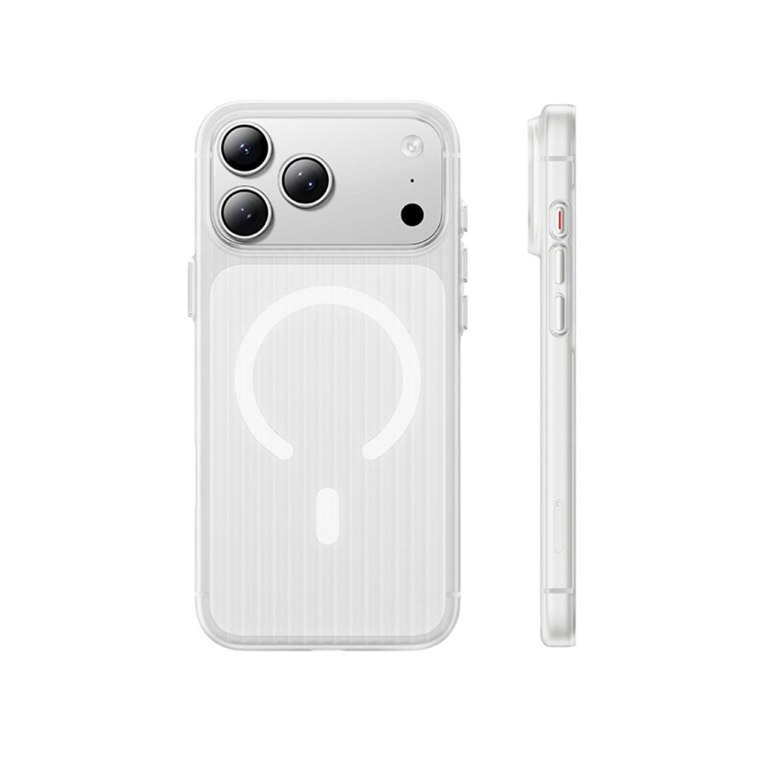 Hoco Fog Magnetic Protective Case for iPhone 18 Pro Max, iPhone 17 Pro Max, Matte Semi-Transparent, Anti-Fingerprint