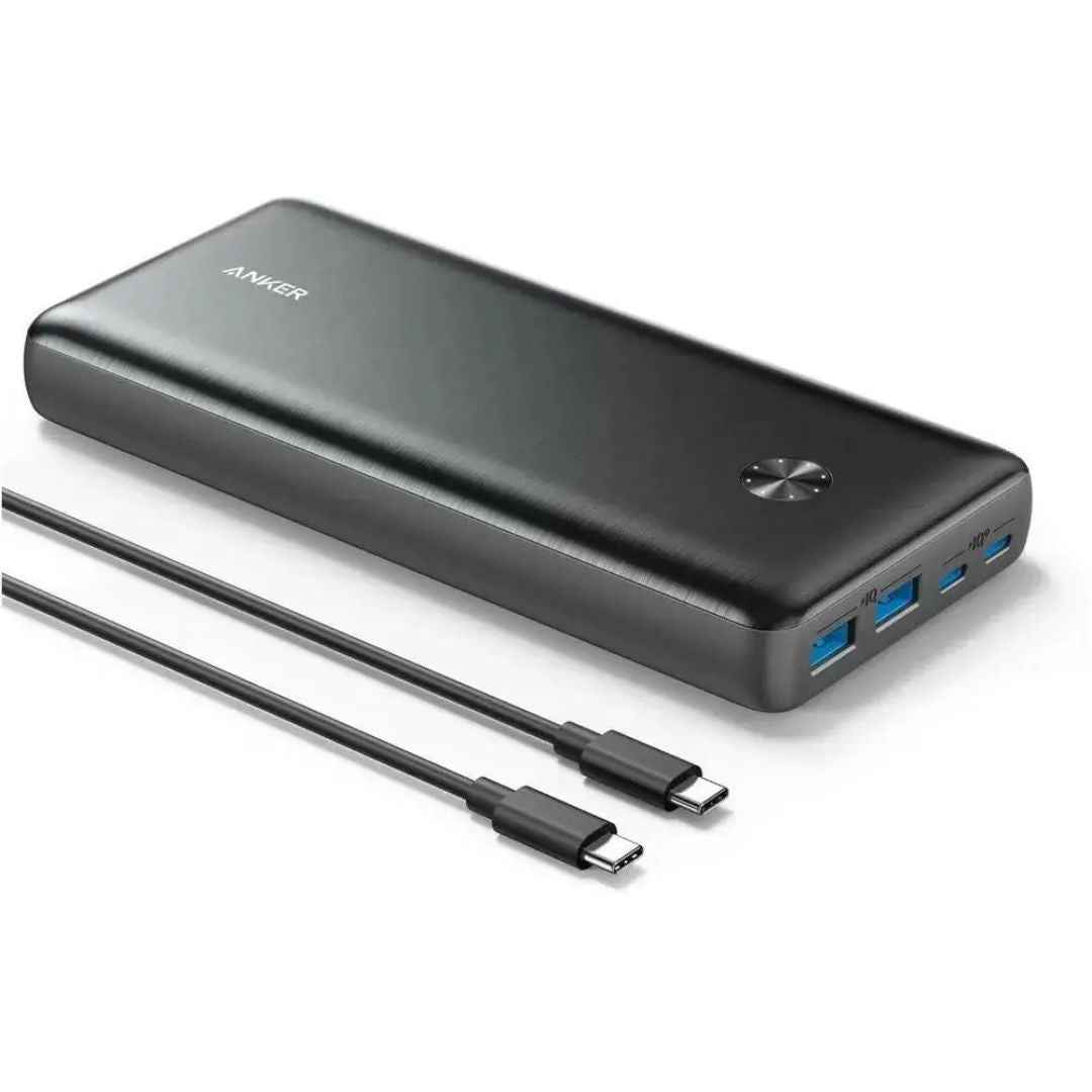 Anker PowerCore+ 26800mAh PD 45W Power Bank with PowerPort III Mini 30W, Black
