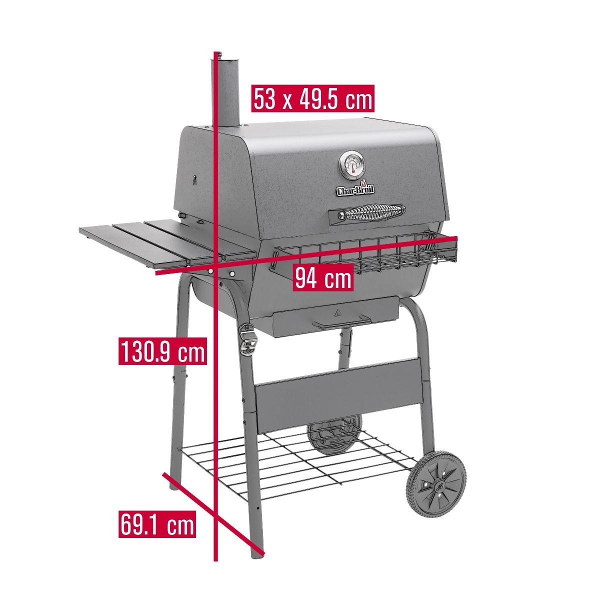 Char‑Broil Charcoal M Grill, 140252