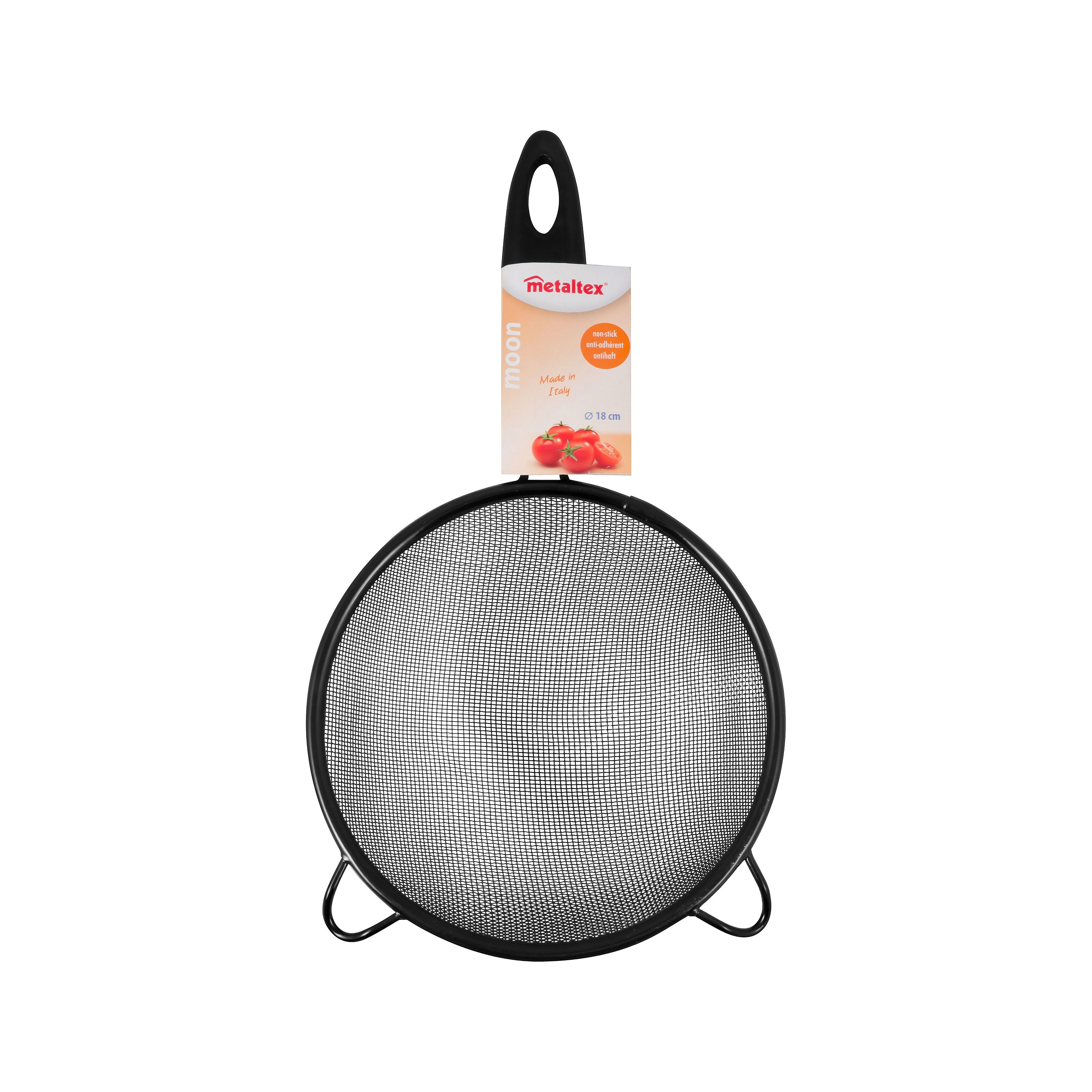 Metaltex Moon Non-Stick Strainer, 18cm