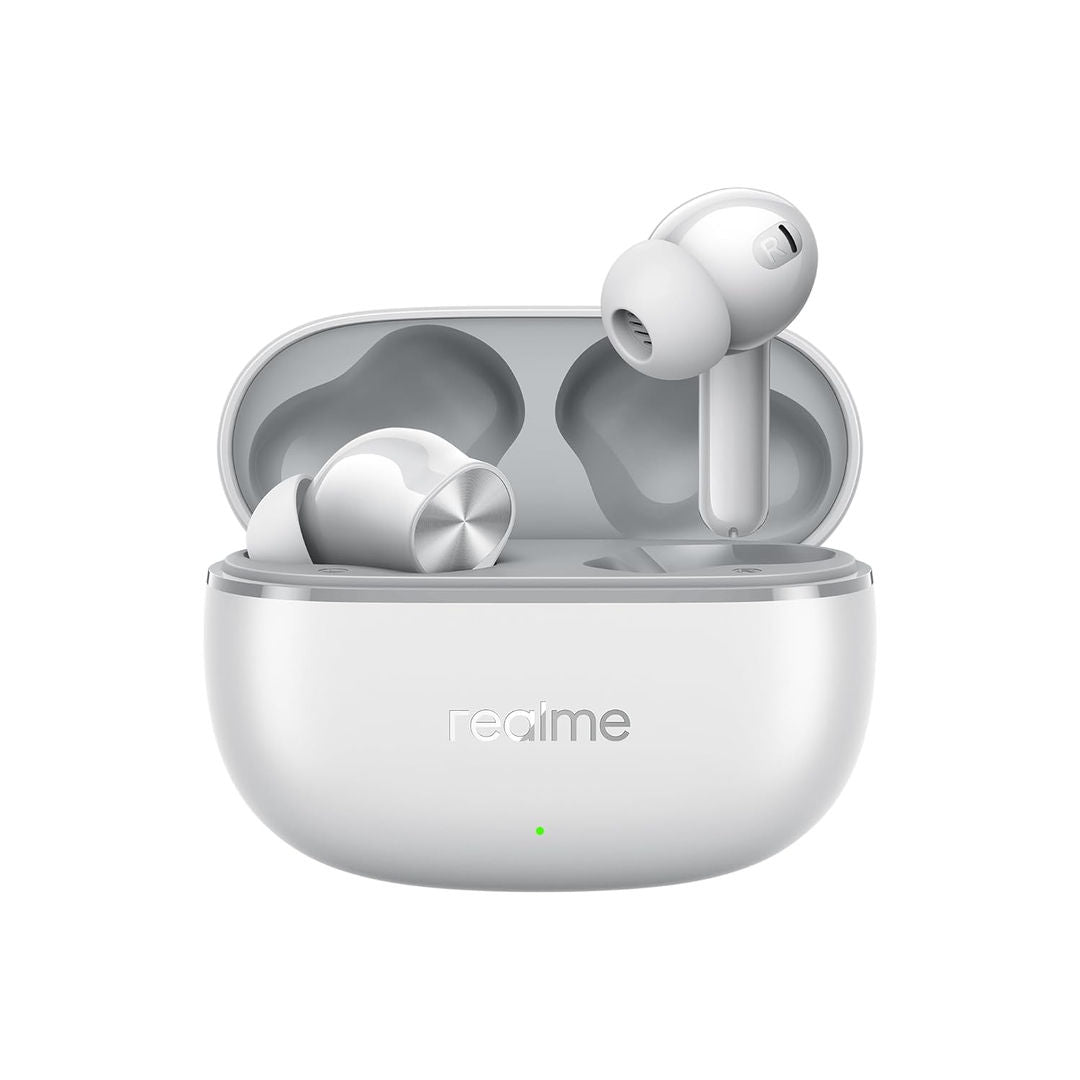Realme Buds T200 Lite True Wireless Earbuds, 12.4mm Dynamic Bass Driver, AI Deep Call Noise Cancellation