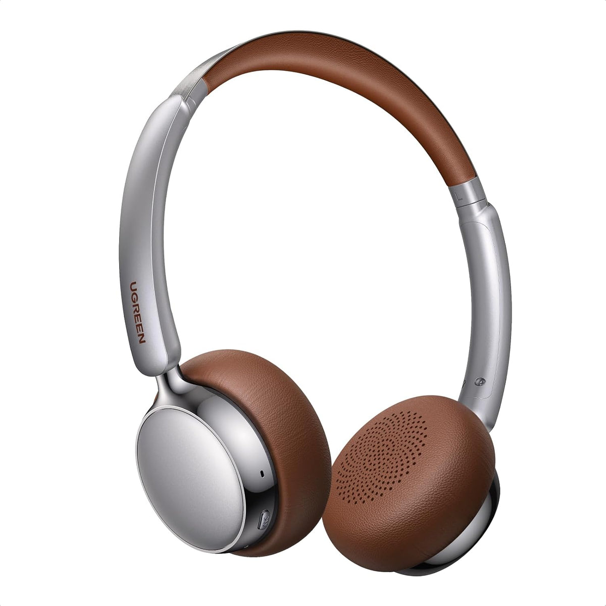 UGreen Studio Plus Active Noise Cancelling Headphones, Retro Limited Edition, Silver Brown, ANC