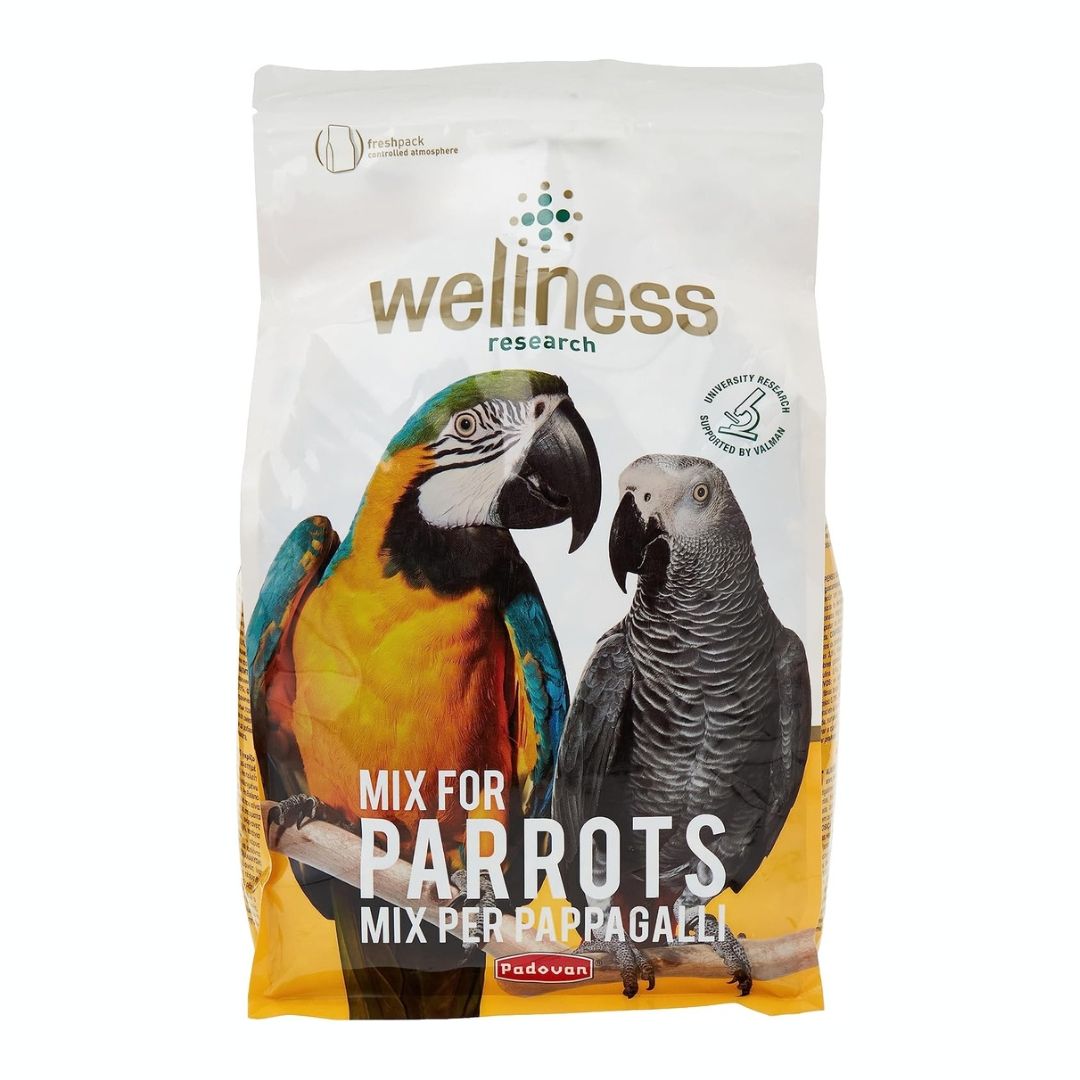 Padovan Wellness Parrots Food Nutritious Bird Mix