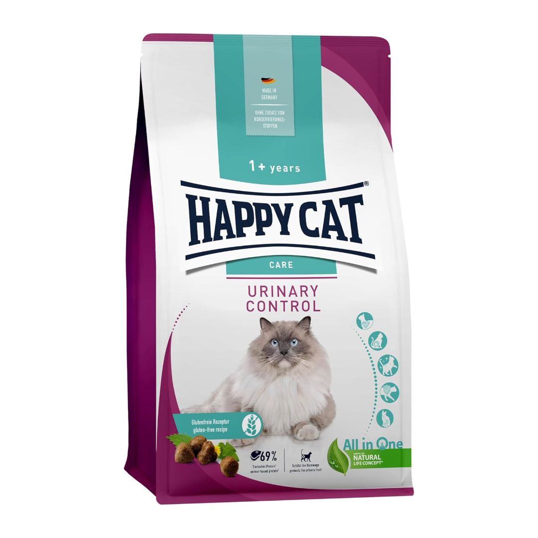 Happy Cat Care Urinary Control Dry Cat Food for Cats, 1+ Year Old