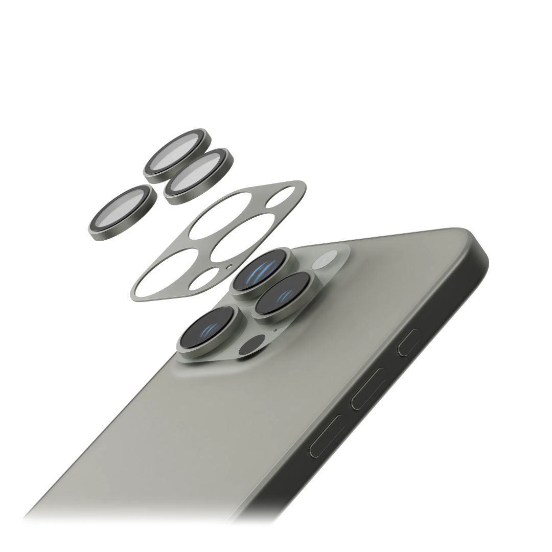 Levelo Trio Pro Camera Lens Protector For iPhone 16 Pro & Pro Max