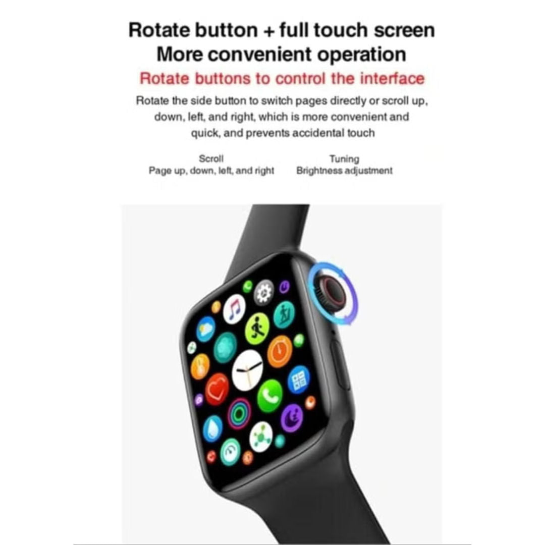WISME X51Mini Smart Watch With 3 Bands
