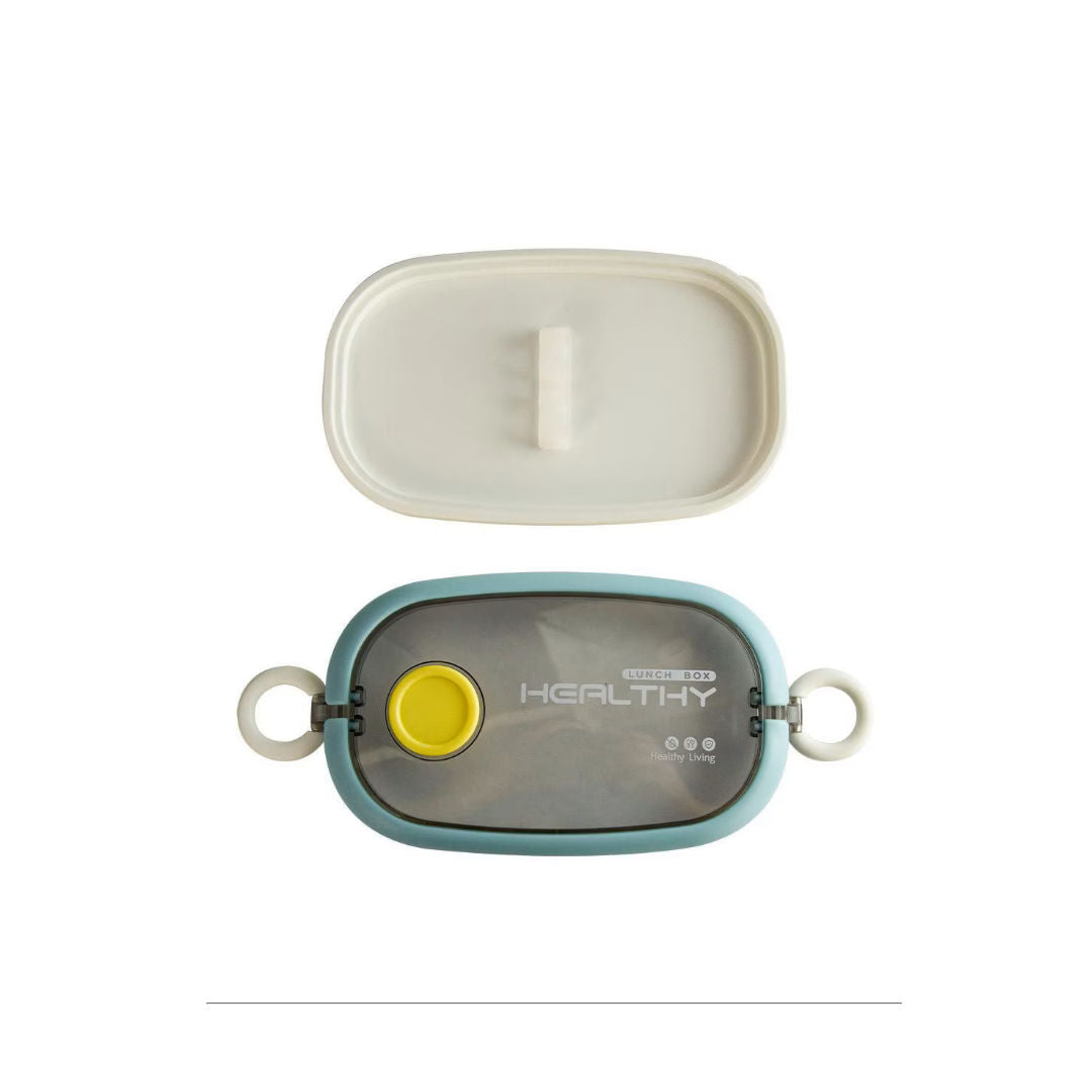 Twisoo Stainless Steel Lunch Box With Cutlery Set, Leakproof, Multi-Compartment, Assorted Colors, LBS-005