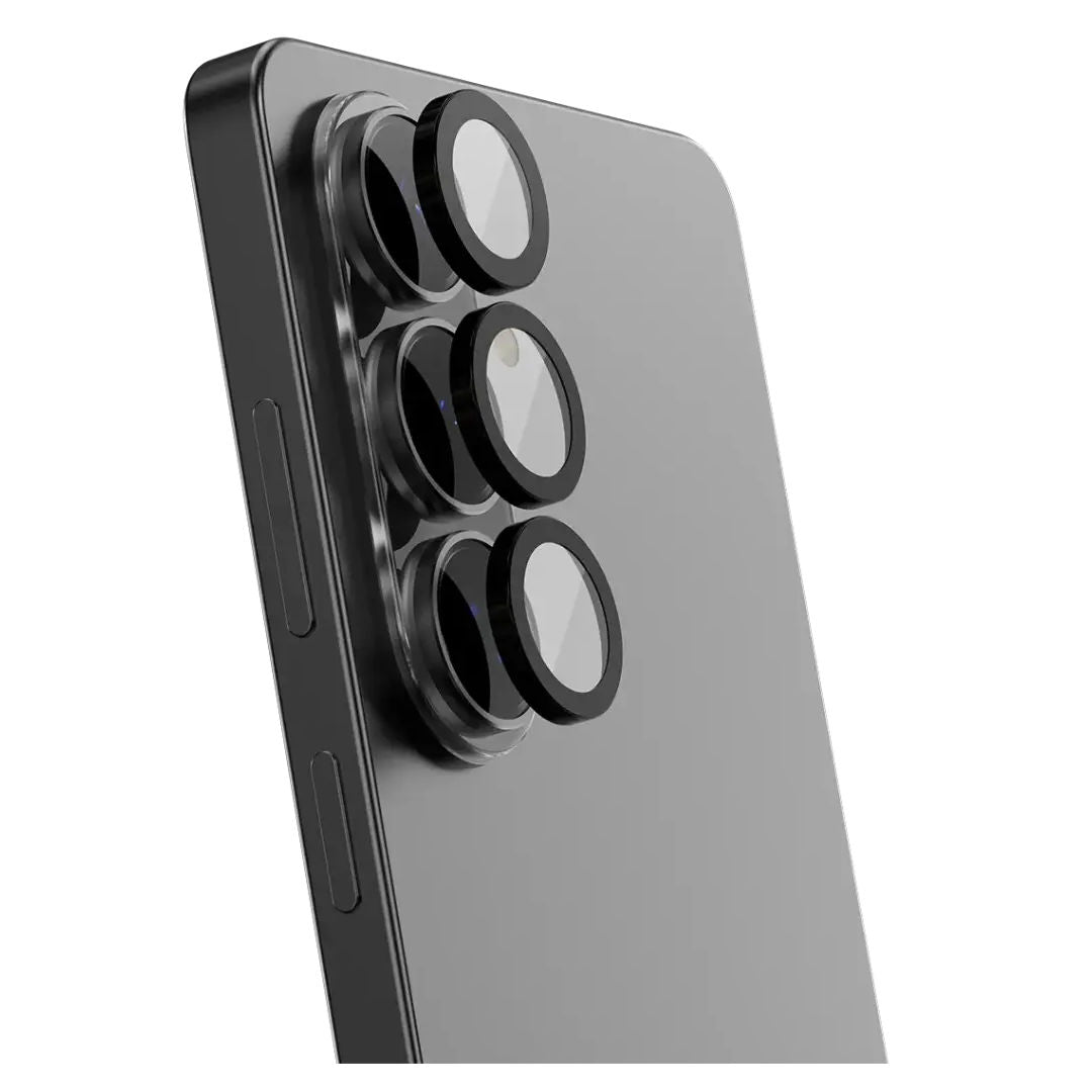 Levelo LucentTrio Camera Lens Protector For Samsung S26, Black