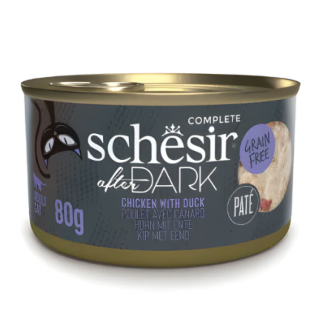 Schesir After Dark Pate For Adult Cat, 80gm