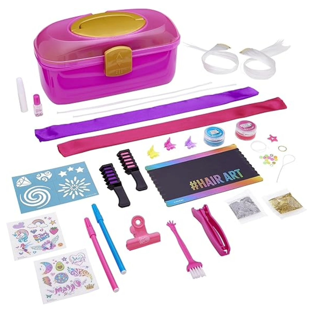Cra-Z-Art Shimmer n Sparkle All-in-One Hair And Body Creations Caddy Kit