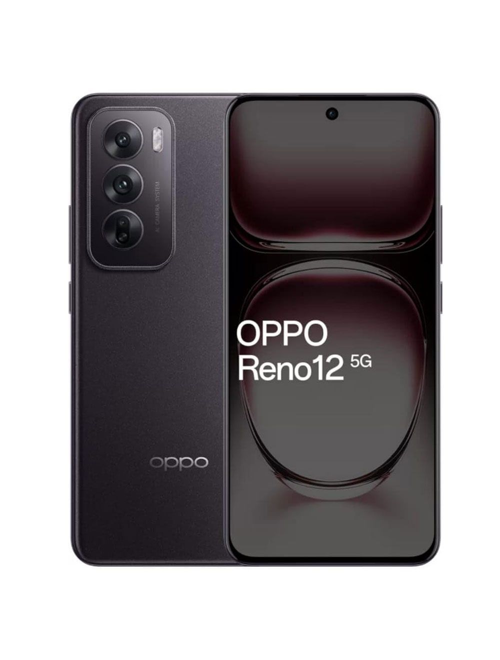 Oppo Reno 12 5G 6.7" 120Hz FHD+ AMOLED Display, 12GB RAM, 512GB Storage, Matte Brown