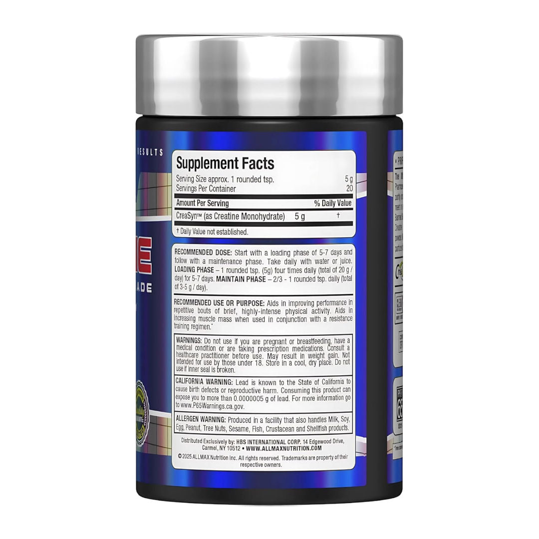 Allmax Nutrition Creatine Dietary Supplement