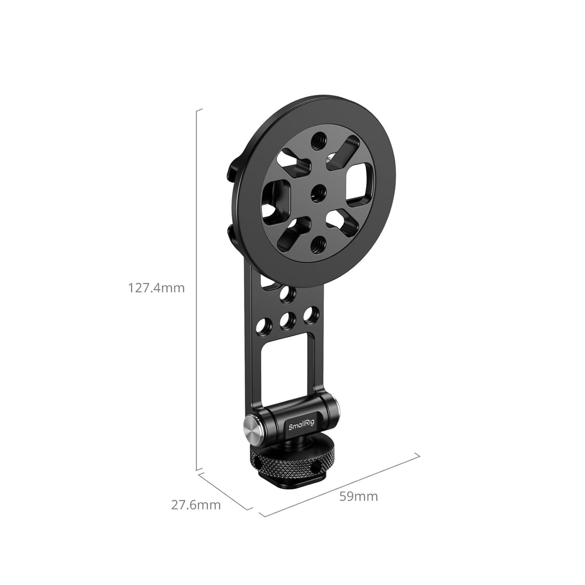 SmallRig Adjustable Smartphone Holder Clamp with Integrated Cold Shoe Mount