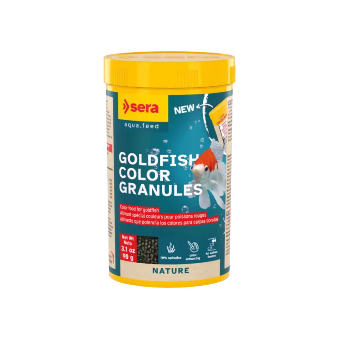 Sera Gold Fish Color Granules Food for Goldfish, 90gm