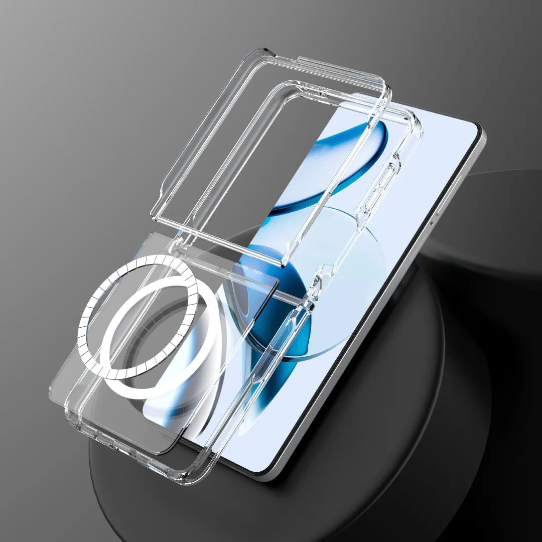 Blupebble Samsung Galaxy Flip 8 Crystal Guard Case, Clear