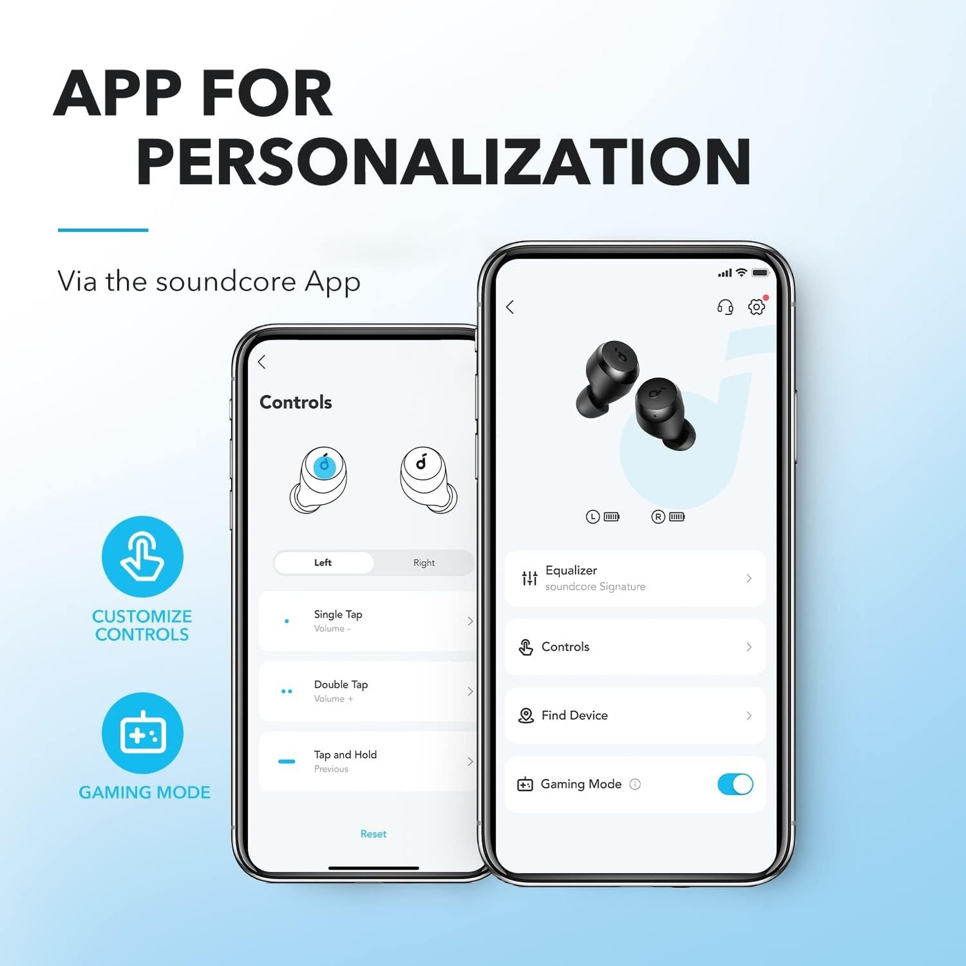 سماعات الأذن اللاسلكية بالكامل Anker Soundcore A20i المزودة بتقنية AI Clear Calls ومدة تشغيل تصل إلى 28 ساعة، باللون الأرجواني
