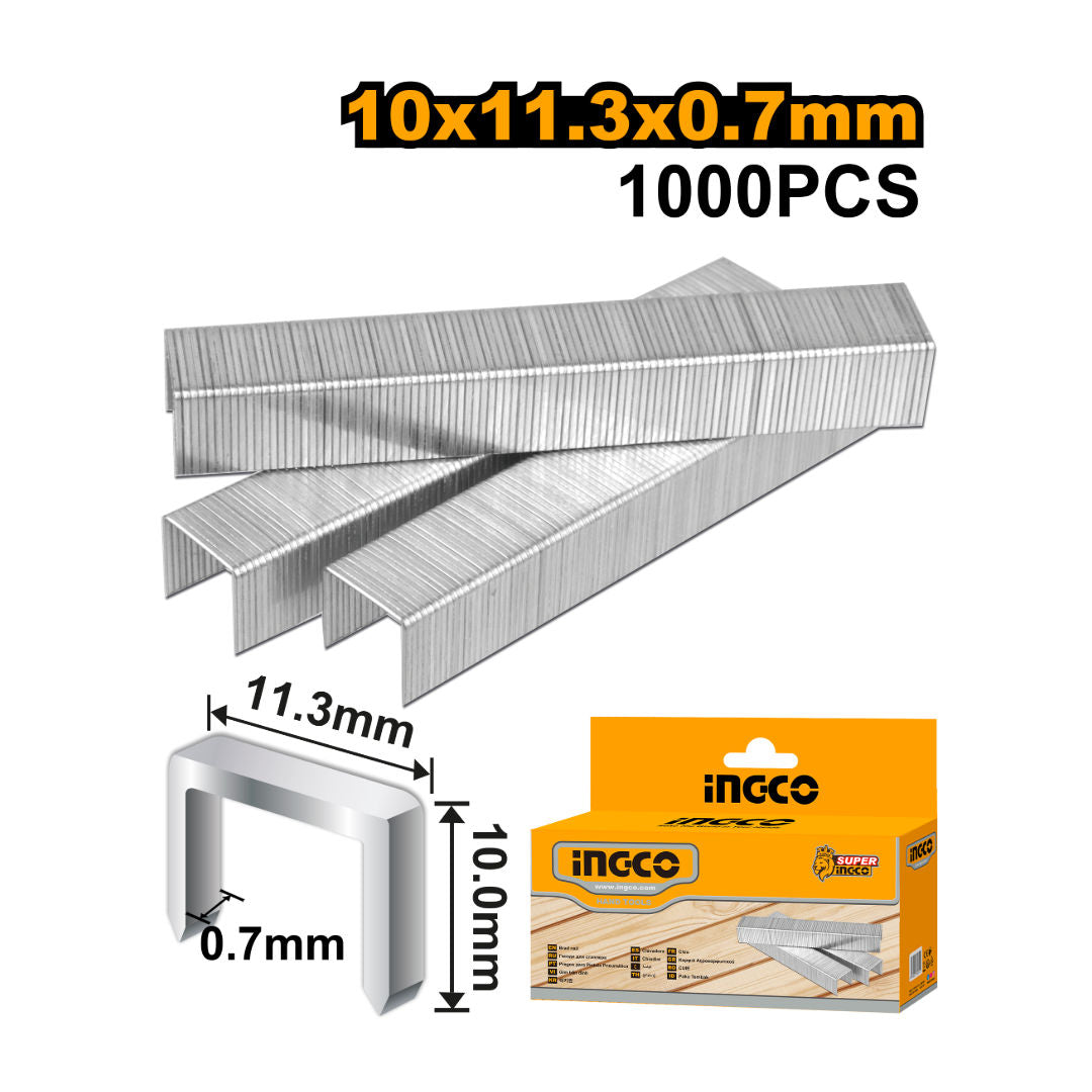 INGCO Staples, 1000 Pieces
