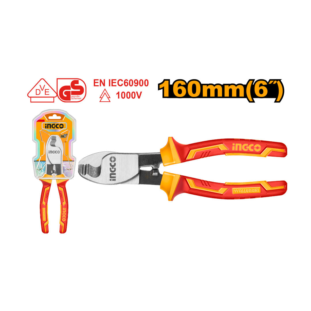 INGCO Insulated Cable Cutter, 6 inch
