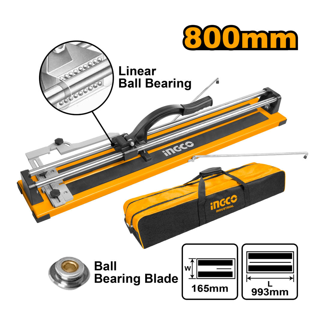 INGCO Tile Cutter, 800 mm (w/ Bag), 14 mm thick max