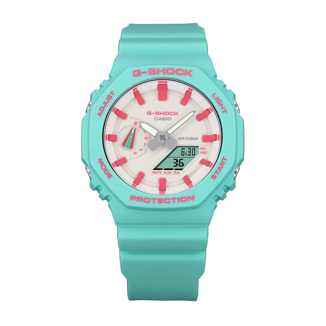 Casio GA-2100RB-3A G-SHOCK Analog-Digital Watch