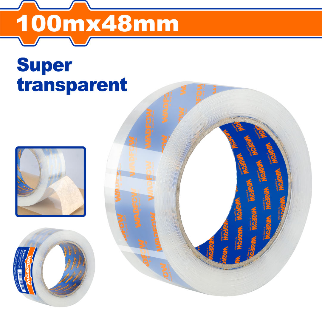WADFOW Super Transparent Packing Tape, BOPP
