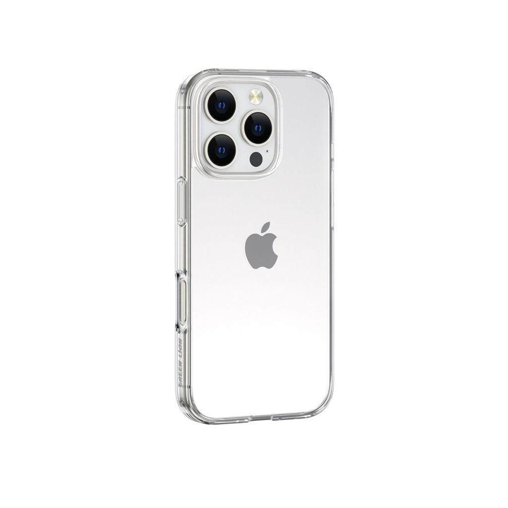 Green Lion Crystal Clear Case iPhone 16 Series - Clear